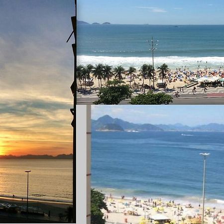 Estudio Copacabana/Ipanema Vista Mar Rio de Janeiro Bagian luar foto